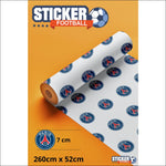 Papier peint motif logo PSG - Vignette | stickers foot