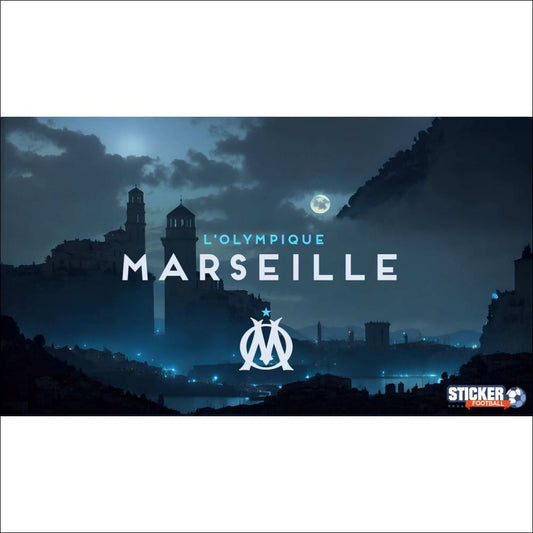 Logo de l’Olympique de Marseille.