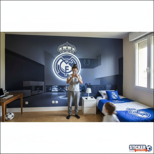 Visualisation Papier Peint Real Madrid C.F.: Passion Déco !