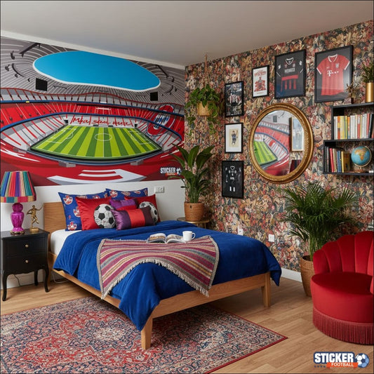 Visualisation Papier Peint stade Allianz Arena - FC Bayern München