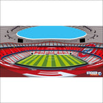 Papier Peint stade Allianz Arena - FC Bayern München - Vignette | stickers foot