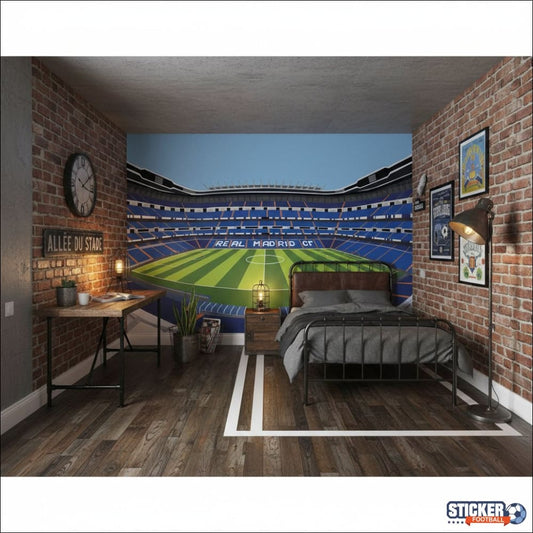 Visualisation Papier Peint stade Estadio Santiago Bernabéu - Real Madrid CF
