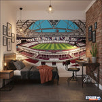 Papier Peint stade London Stadium - West Ham United FC - Vignette | stickers foot