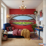 Papier Peint stade Old Trafford - Manchester United - Vignette | stickers foot