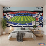 Papier Peint stade Parc Olympique Lyonnais - Olympique Lyon - Vignette | stickers foot