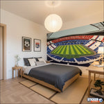 Papier Peint stade Parc Olympique Lyonnais - Olympique Lyon - Vignette | stickers foot