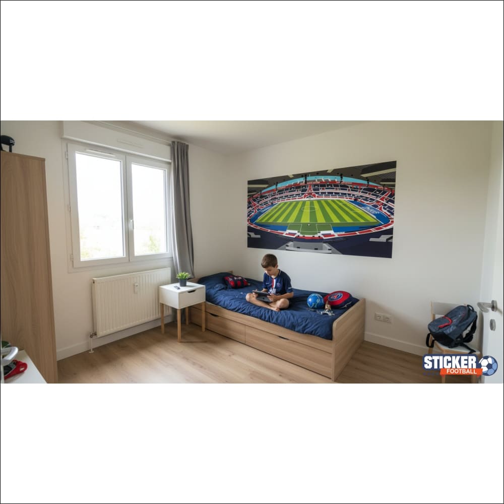 Visualisation Papier Peint stade Parc des Princes - Paris Saint Germain