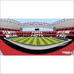 Papier Peint stade San Siro - AC Milan - Vignette | stickers foot