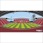 Papier Peint stade Stadion Galgenwaard - FC Utrecht - Vignette | stickers foot