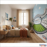 Papier Peint stade Stade Vélodrome - Olympique de Marseille - Vignette | stickers foot