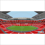 Papier Peint stade Wembley - National Stadium of England - Vignette | stickers foot