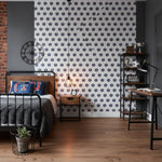 Papier peint motif logo PSG - Vignette | stickers foot