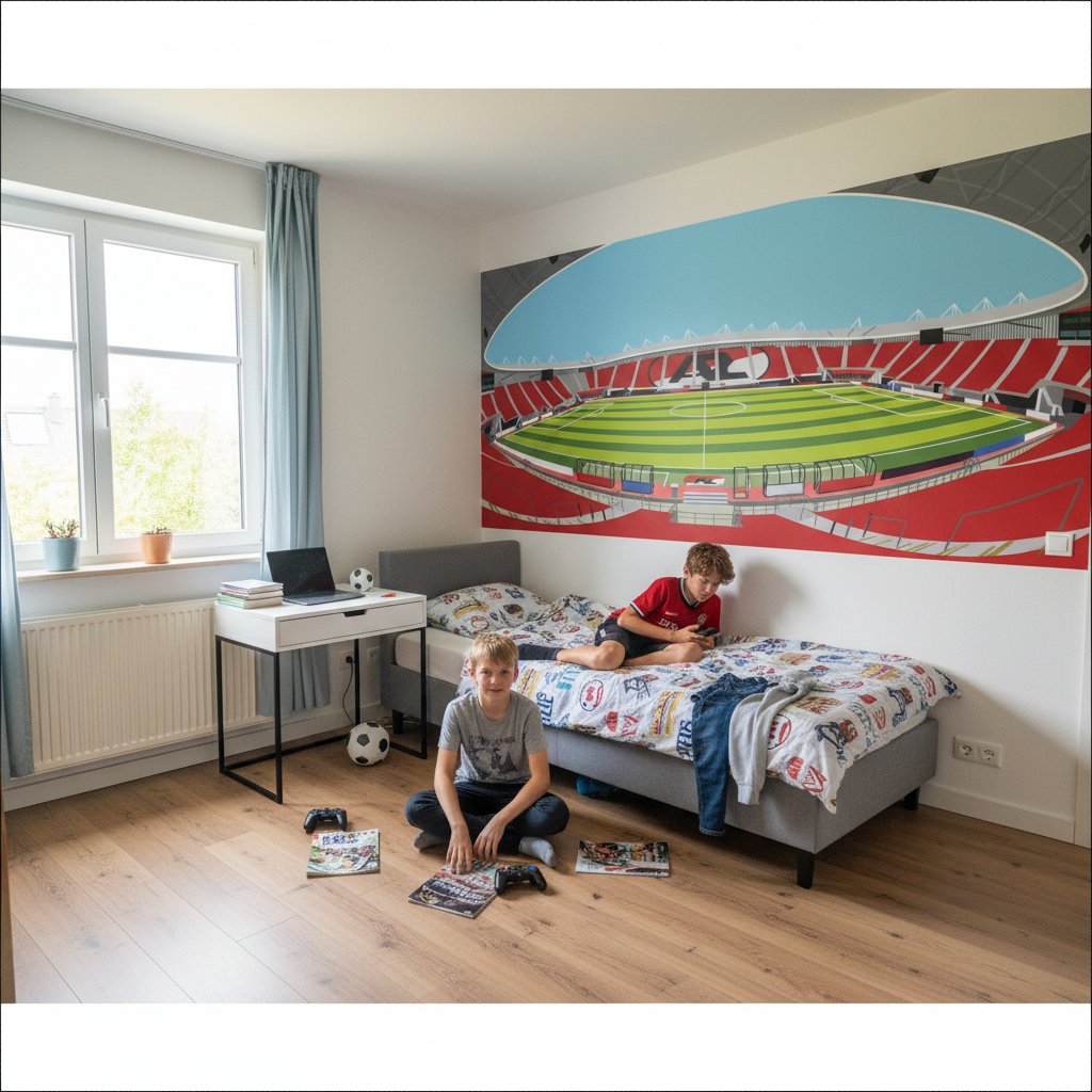 Visualisation Papier Peint stade AFAS Stadion - AZ - Alkmaar