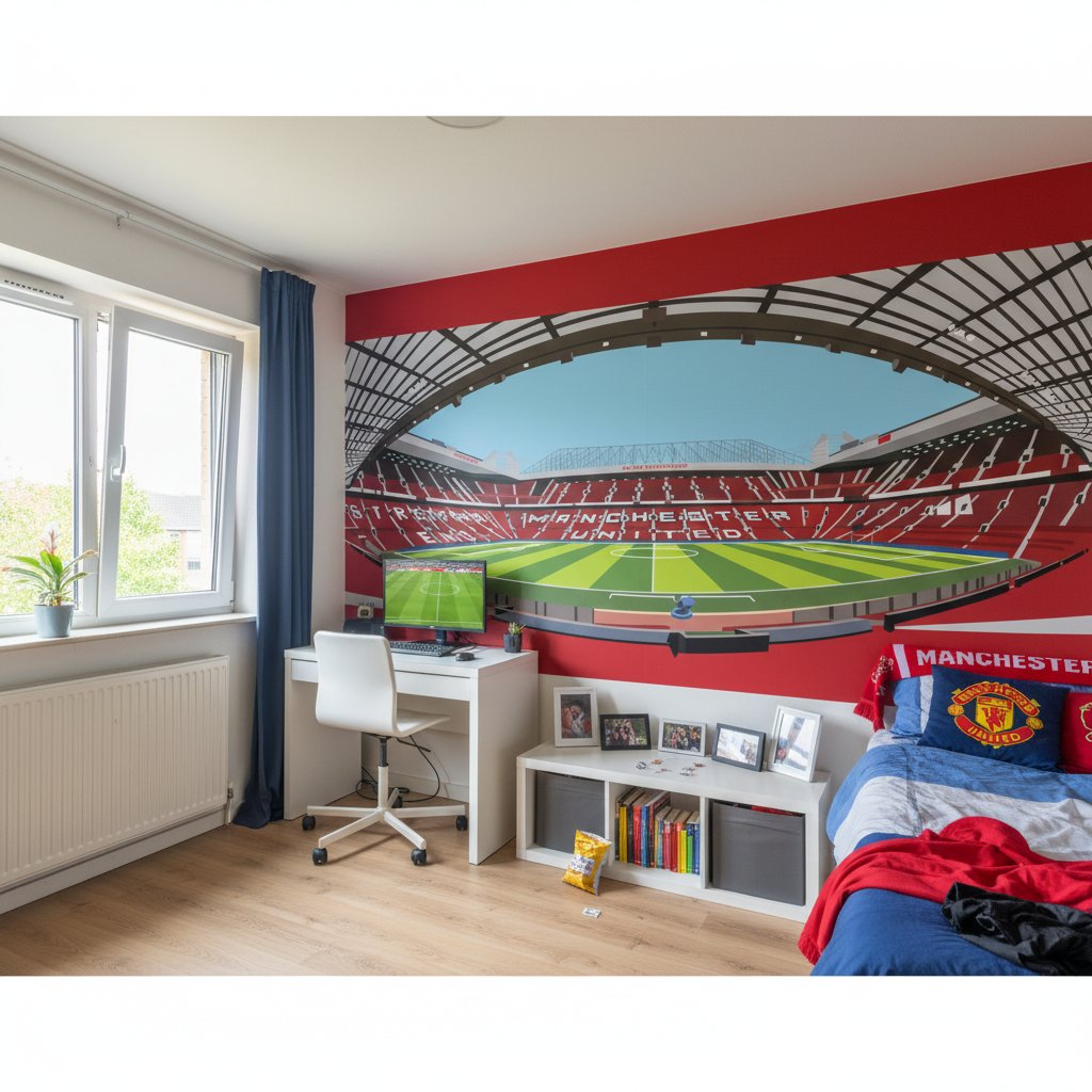 Visualisation Papier Peint stade Old Trafford - Manchester United