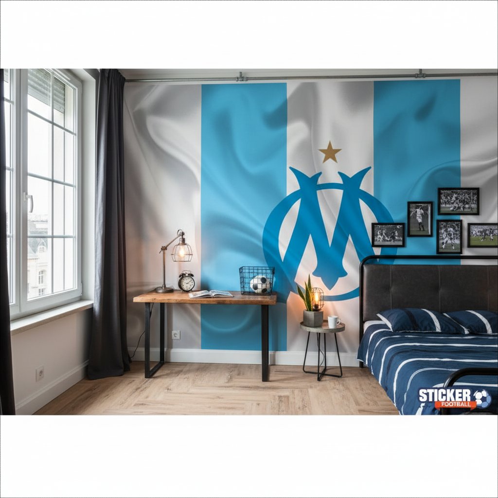 Visualisation Papier peint foot Marseille OM