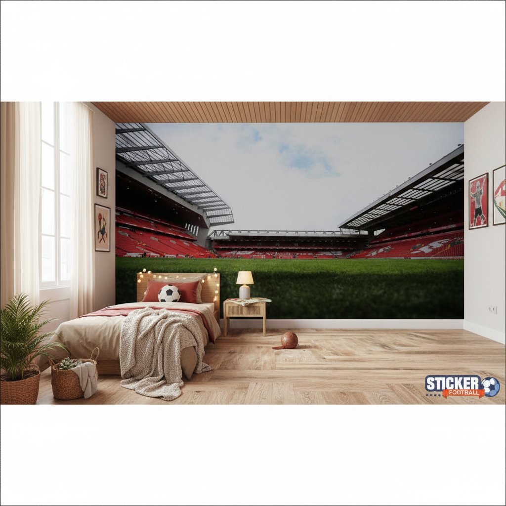 Visualisation papier peint foot Anfield Liverpoll stadium football