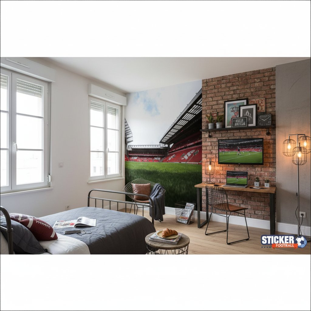 Visualisation papier peint foot Anfield Liverpoll stadium football