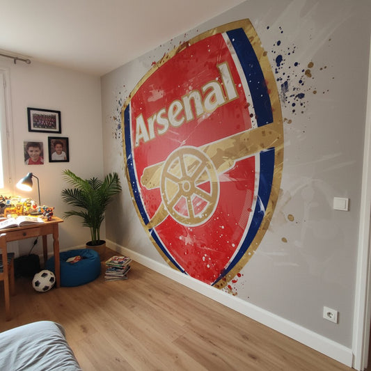 Visualisation papier peint foot Arsenal FC deco football
