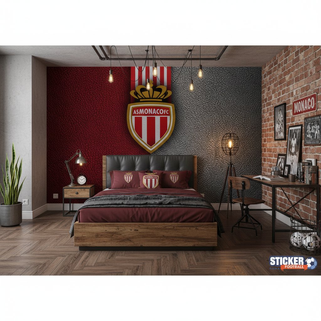 Visualisation papier peint foot AS Monaco FC France football