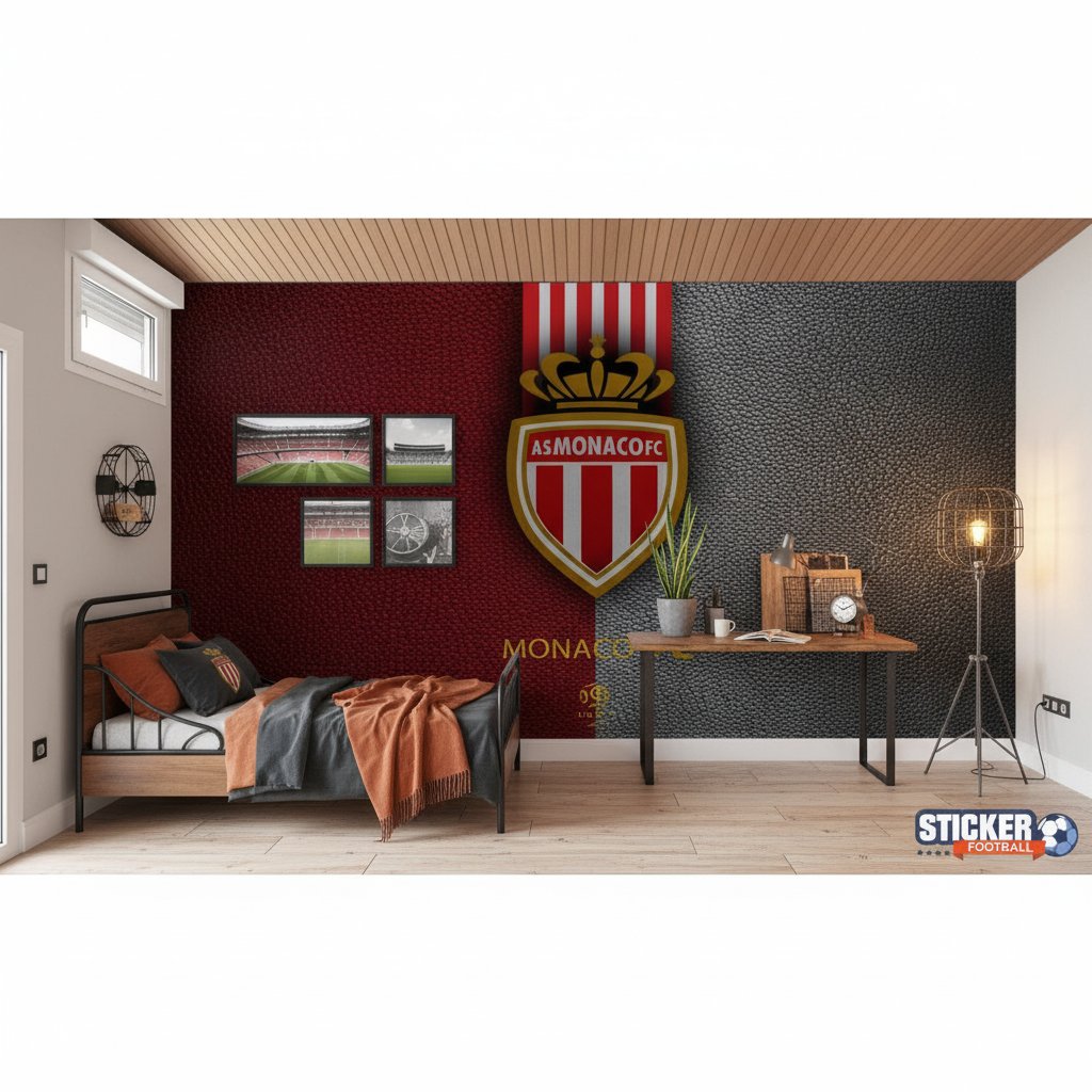 Visualisation papier peint foot AS Monaco FC France football