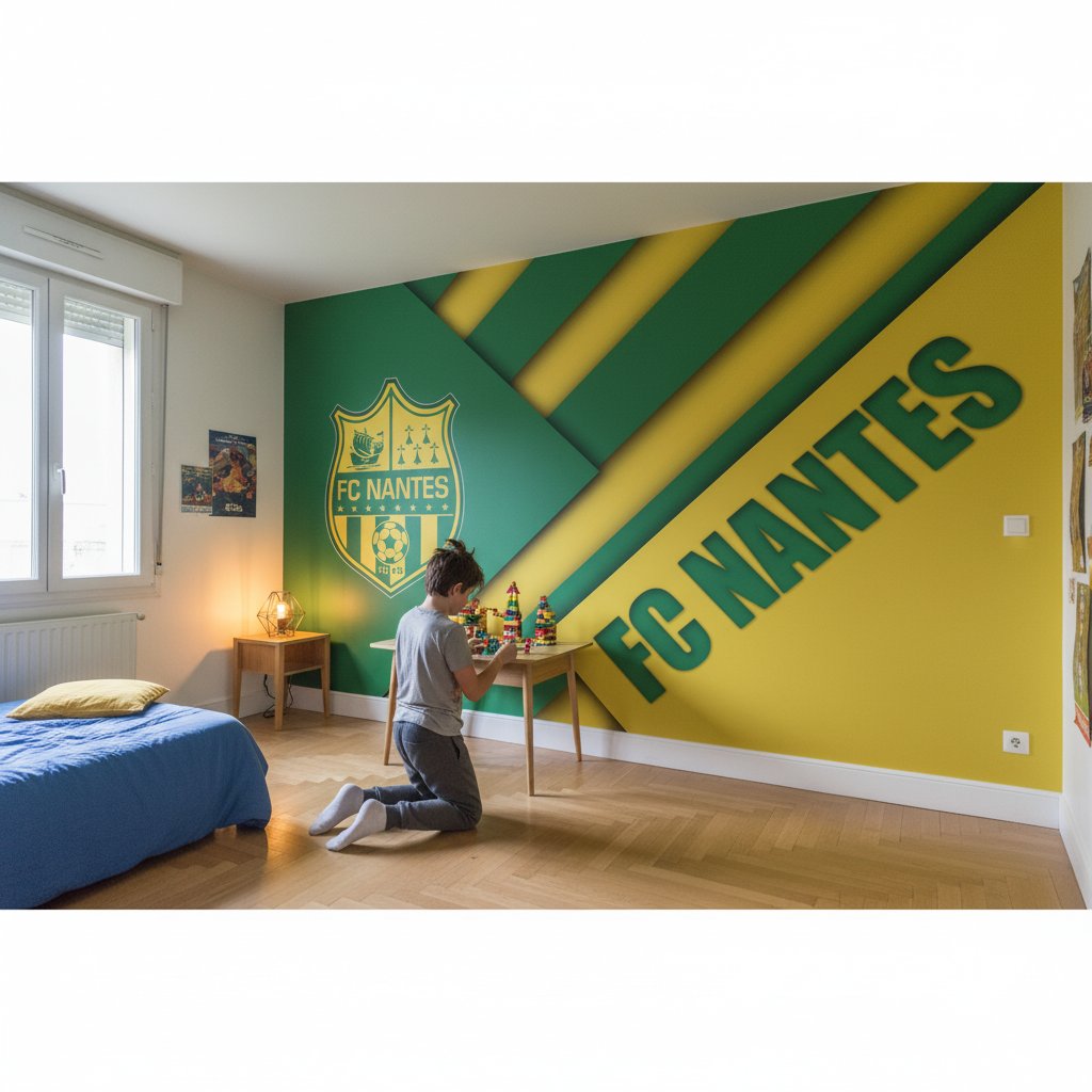 Visualisation papier peint foot FC Nantes football