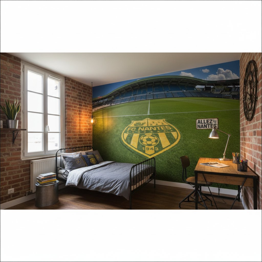 Visualisation papier peint foot FC Nantes fan