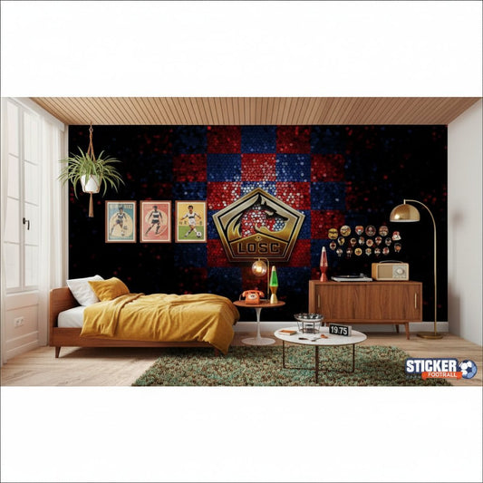 Visualisation papier peint football Lille LOSC 1