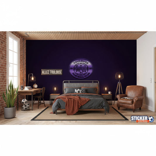 Visualisation papier peint football Toulouse 1