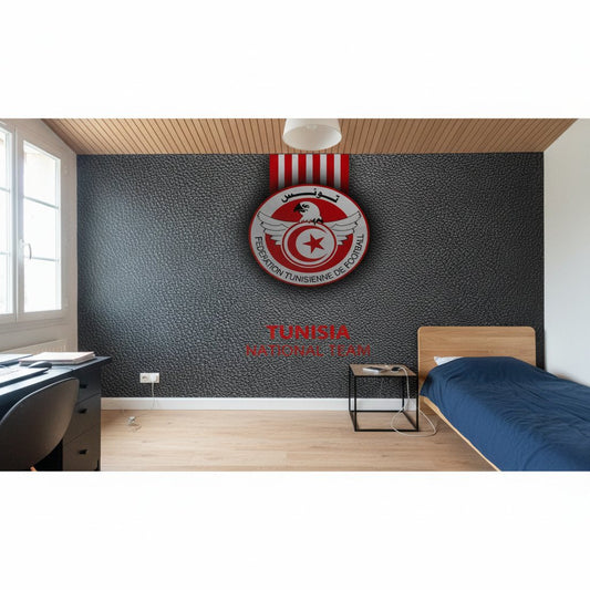 Visualisation papier peint football Tunisie deco