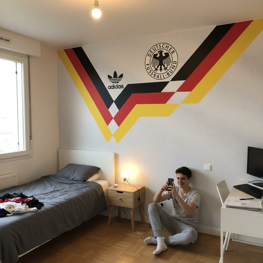 Visualisation Papier Peint Football Passion - Déco de Champion