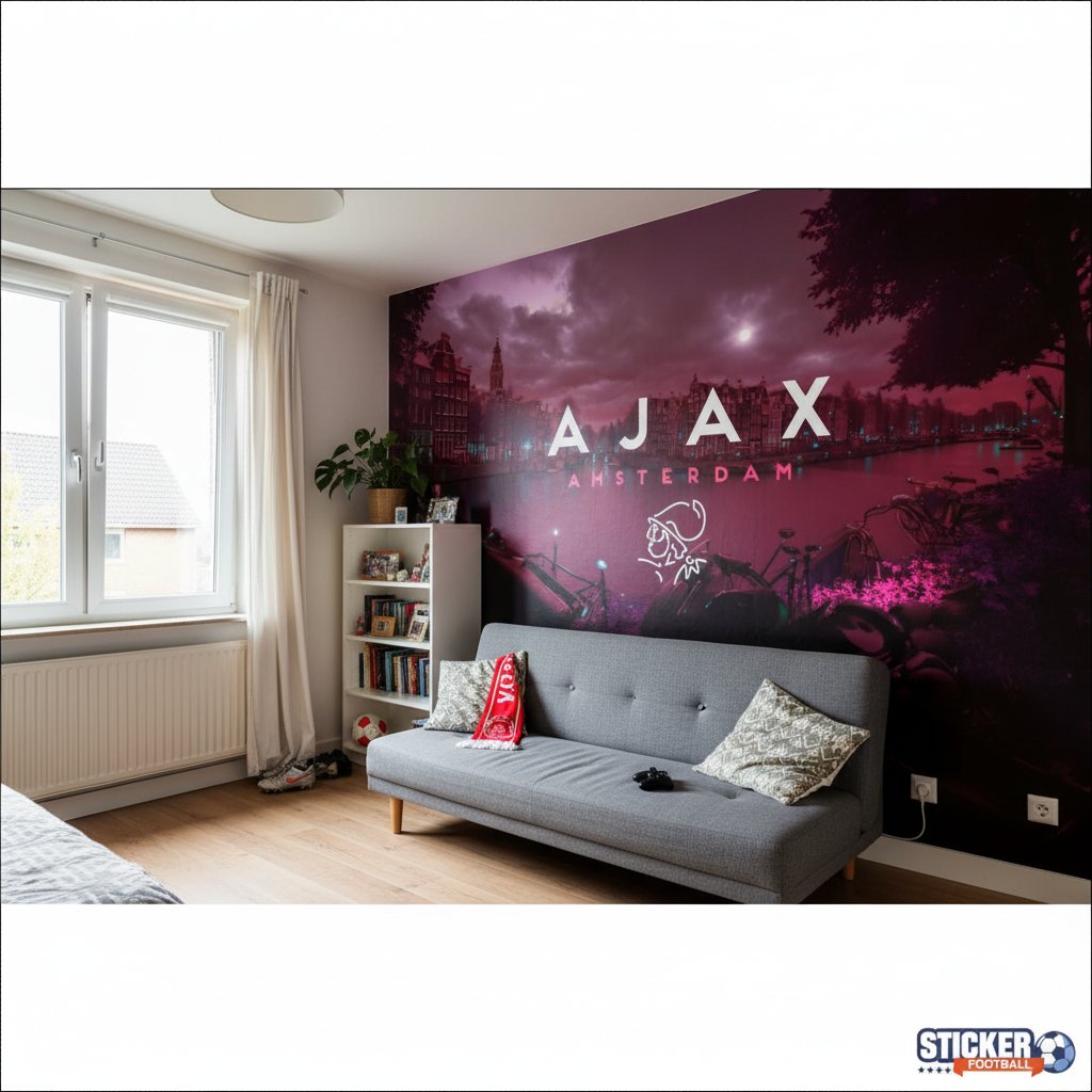 Visualisation Papier Peint Ajax Amsterdam - Foot Passion