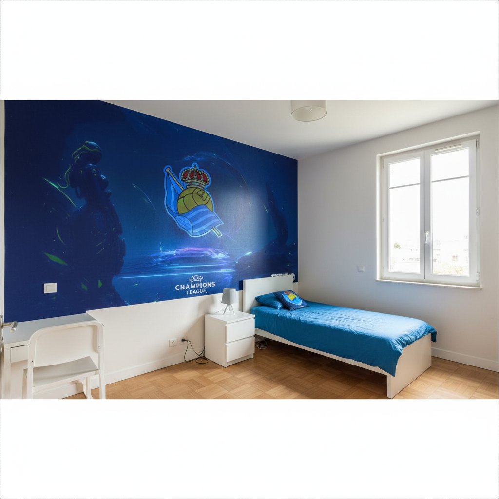 Visualisation Papier Peint Real Sociedad - Passion Sportive