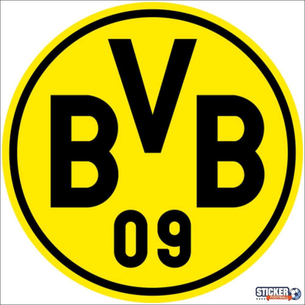 Sticker football Dortmund logo