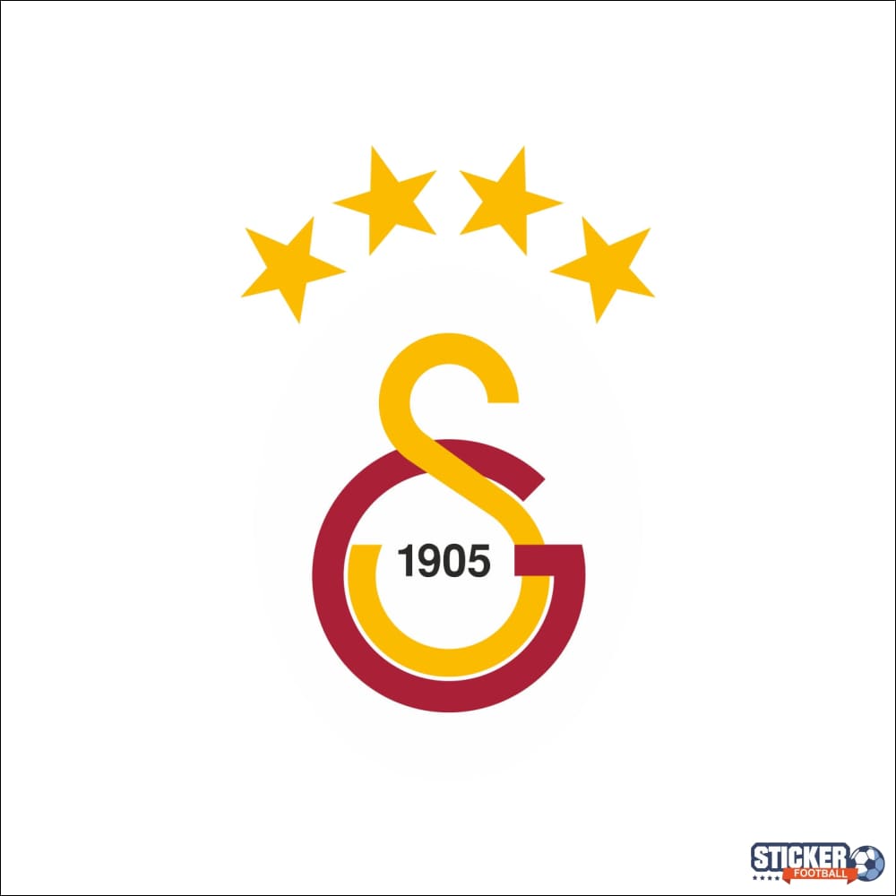 Sticker football Galatasaray logosu