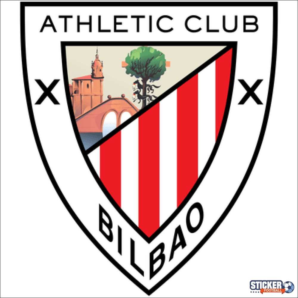 Sticker logo Athletic Bilbao