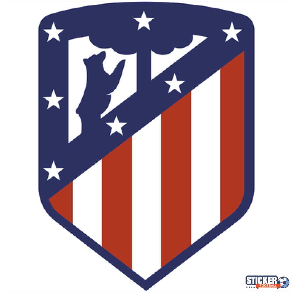 Écusson de l’Atletico Madrid.