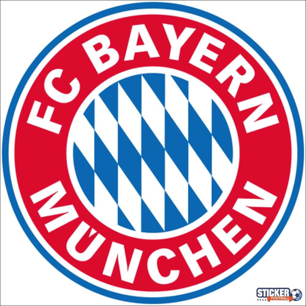 Sticker logo Bayern - Officiel Bayern Logos