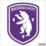 Calcomanía del logotipo de Beerschot - Fútbol de Bélgica - Vignette | Sticker Foot