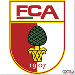 Etiqueta engomada del logotipo del club de fútbol de Augsburgo - Vignette | stickers foot