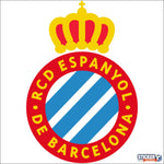 Pegatina logo club de fútbol RCD Espanyol - Vignette | stickers foot