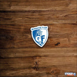 Etiqueta engomada del logotipo de fútbol de Grenoble - Vignette | stickers foot