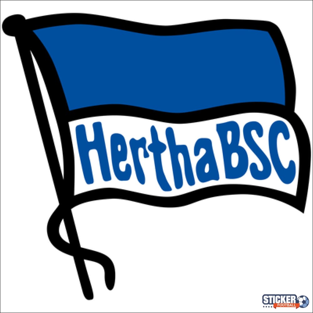 Sticker logo Hertha Bsc Berlin