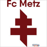 Calcomanía con el logo de fútbol de Metz - Vignette | stickers foot