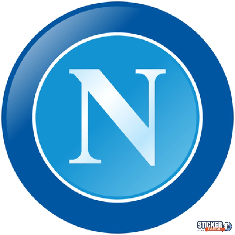 Sticker logo Naples foot