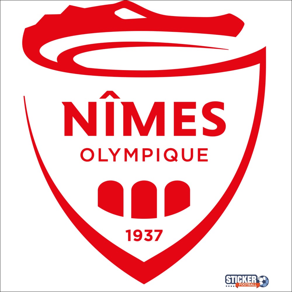 Sticker logo Nimes Olympique