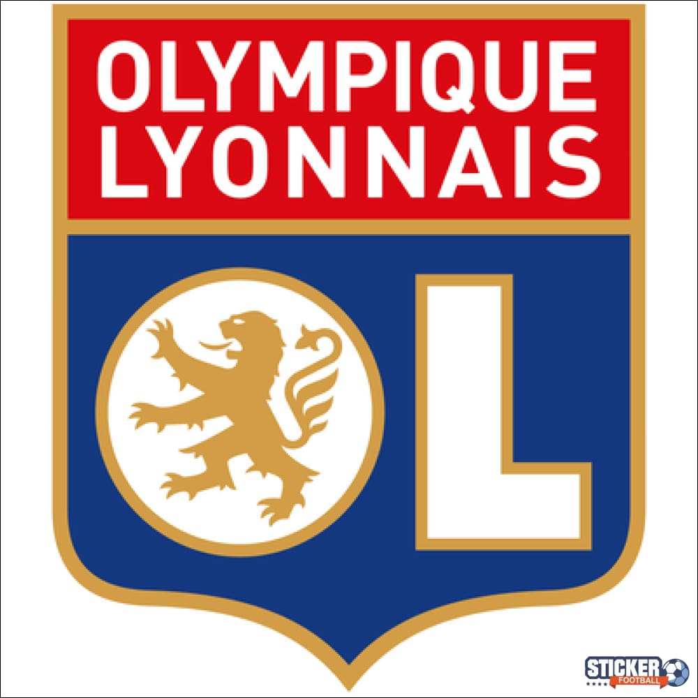 Sticker LOGO OL - logo club football Lyon