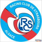 Calcomanía del logo de carreras de Estrasburgo - Vignette | stickers foot