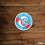 Calcomanía del logo de carreras de Estrasburgo - Vignette | stickers foot