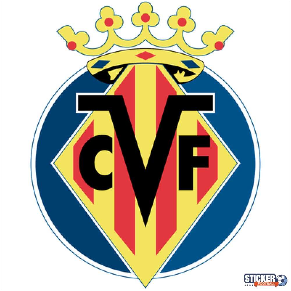 Sticker logo Villareal
