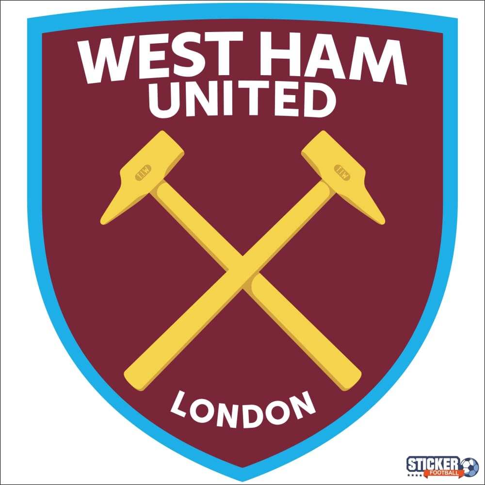 Sticker logo West Ham